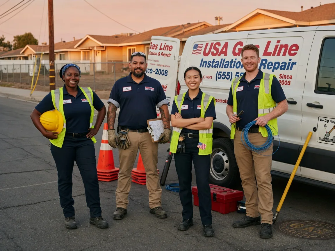 Gas Line Installation company in Morgan, PA